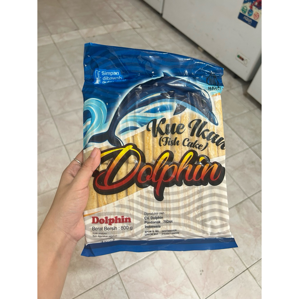 Dolphin Fish Cake 800gr Hekeng Ikan