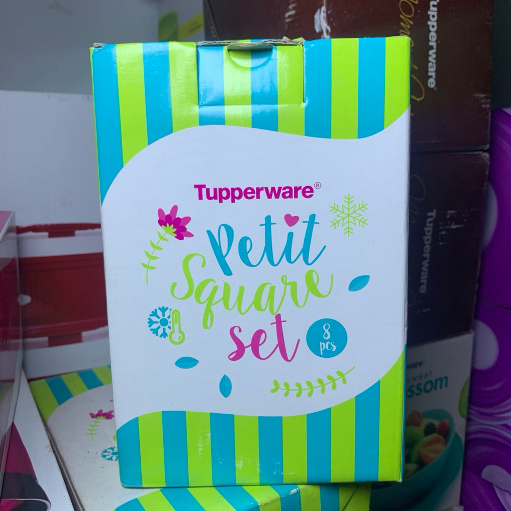 Tupperware Petite Square Set