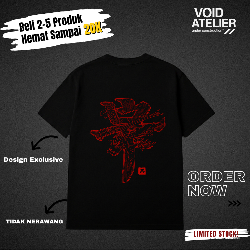 Kaos Eksklusif |  Japanese Art |  Void Atelier