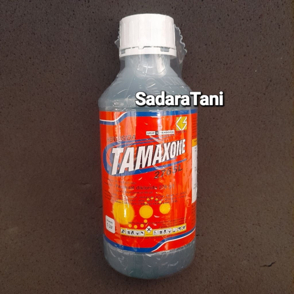 Herbisida TAMAXONE 276SL 1LITER Bahan aktif : Parakuat diklorida 276g/l