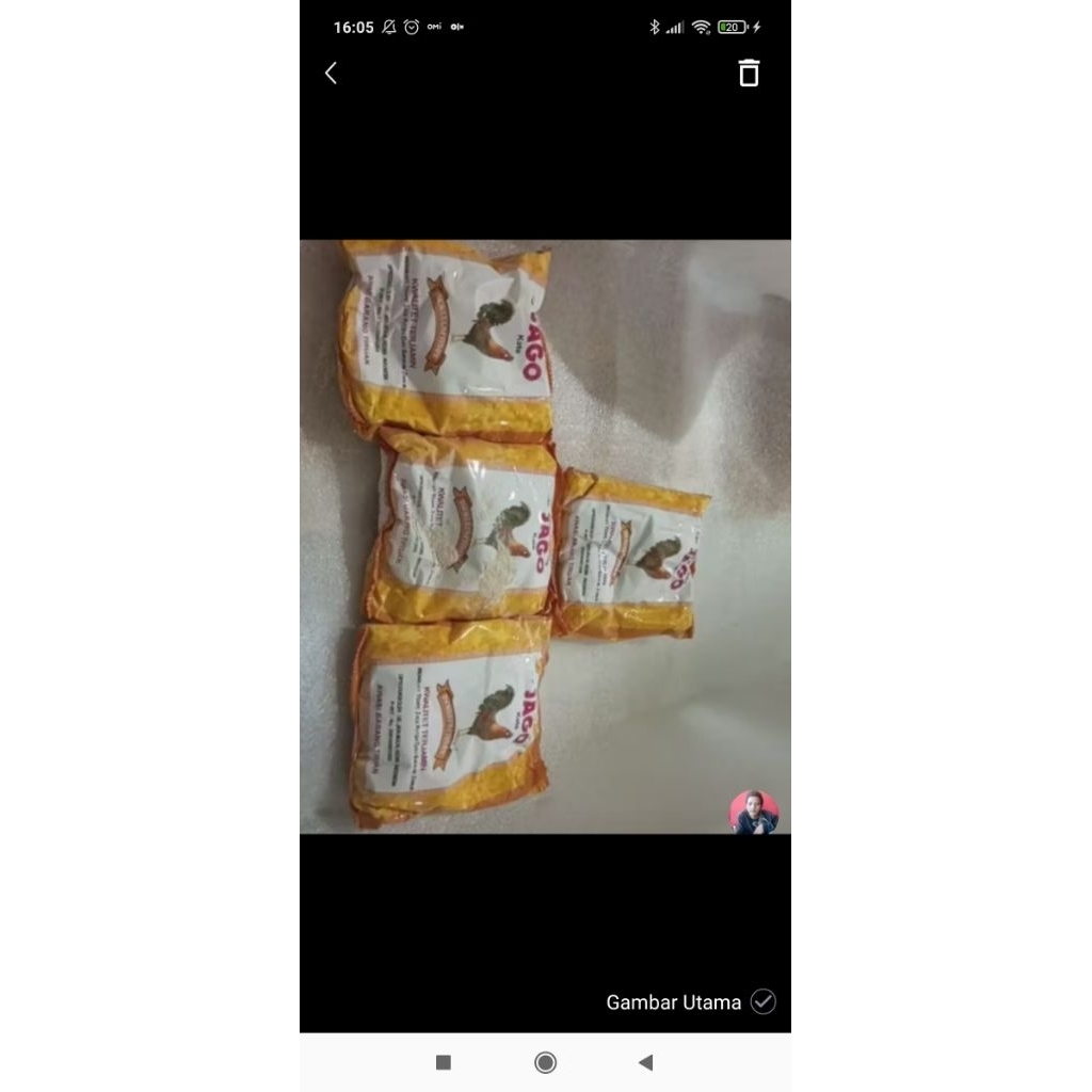 RAGI TEMPE KUALITAS TERBAIK CAP AYAM JAGO ORIGINAL KUALITAS TERJAMIN READY