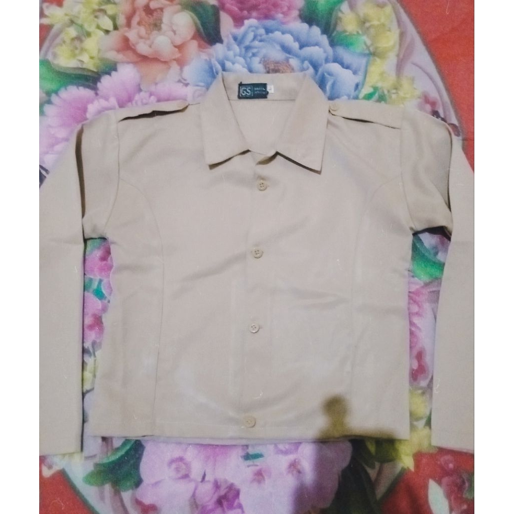 baju crop pramuka