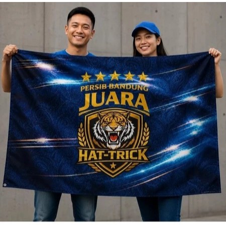 Bendera Persib Bandung | Bendera Ultras | Mini Flag Persib