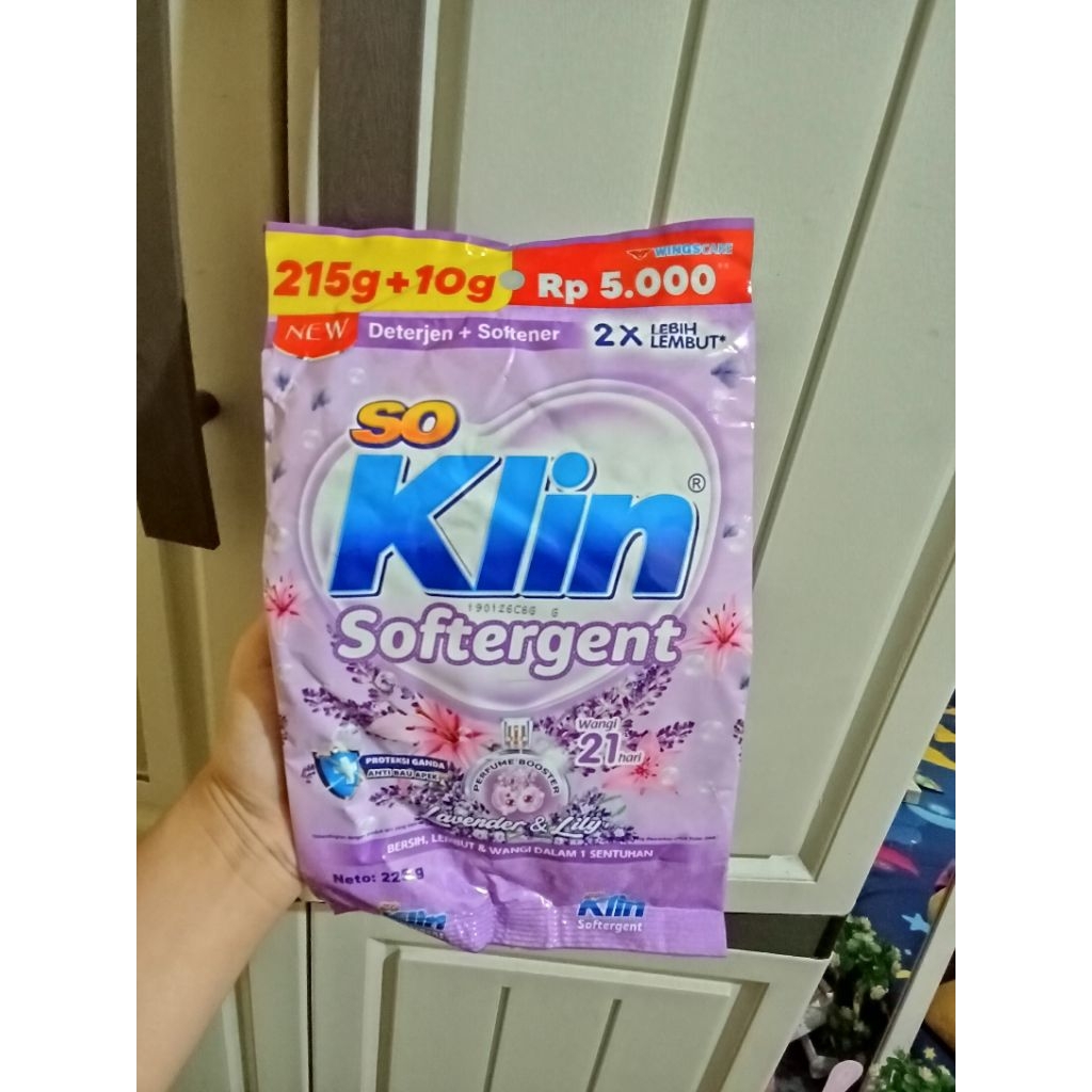 soklin bubuk softergent