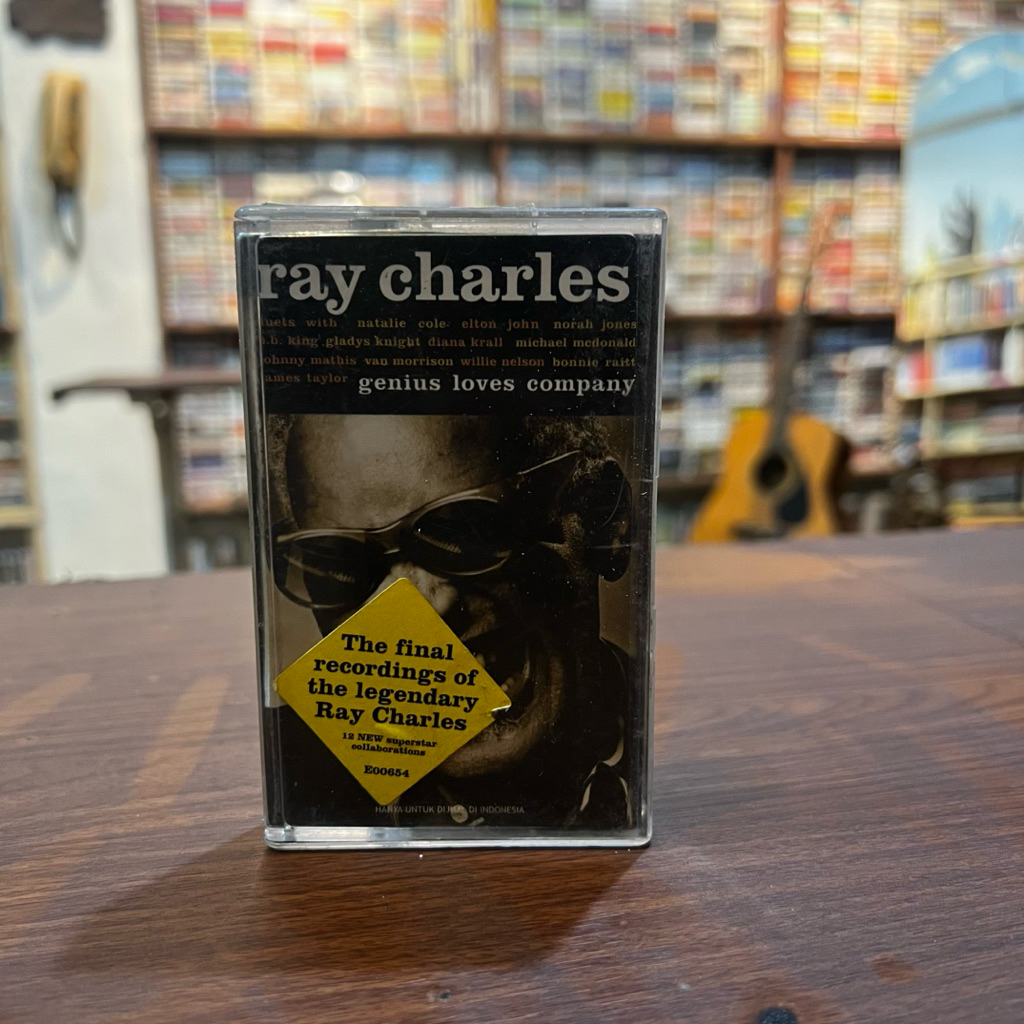 Kaset Pita Ray Charles Genius Loves Company