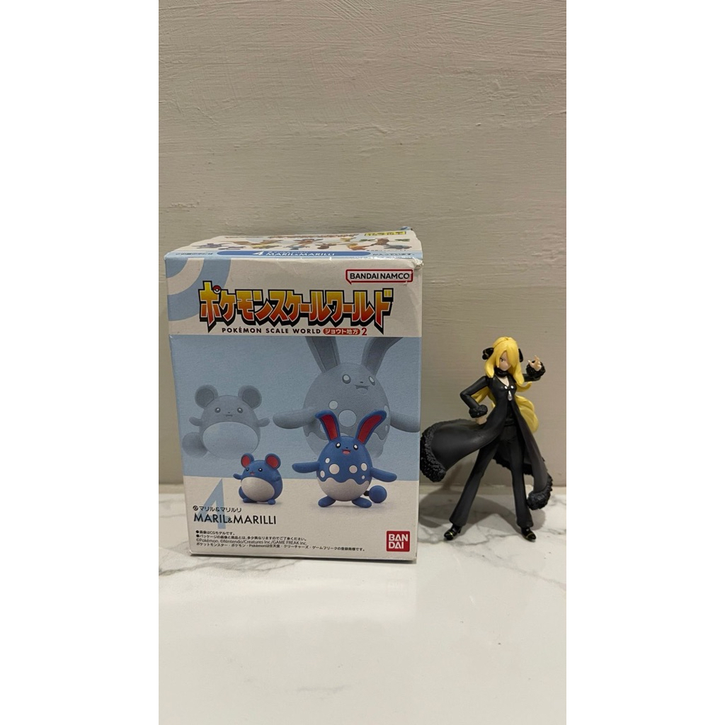 Pokemon scale world marill & cynthia