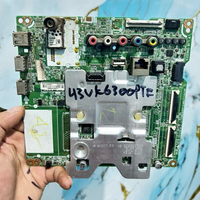 MAINBOARD MOTHERBOARD TV LG UHD 43UK6300PTE
