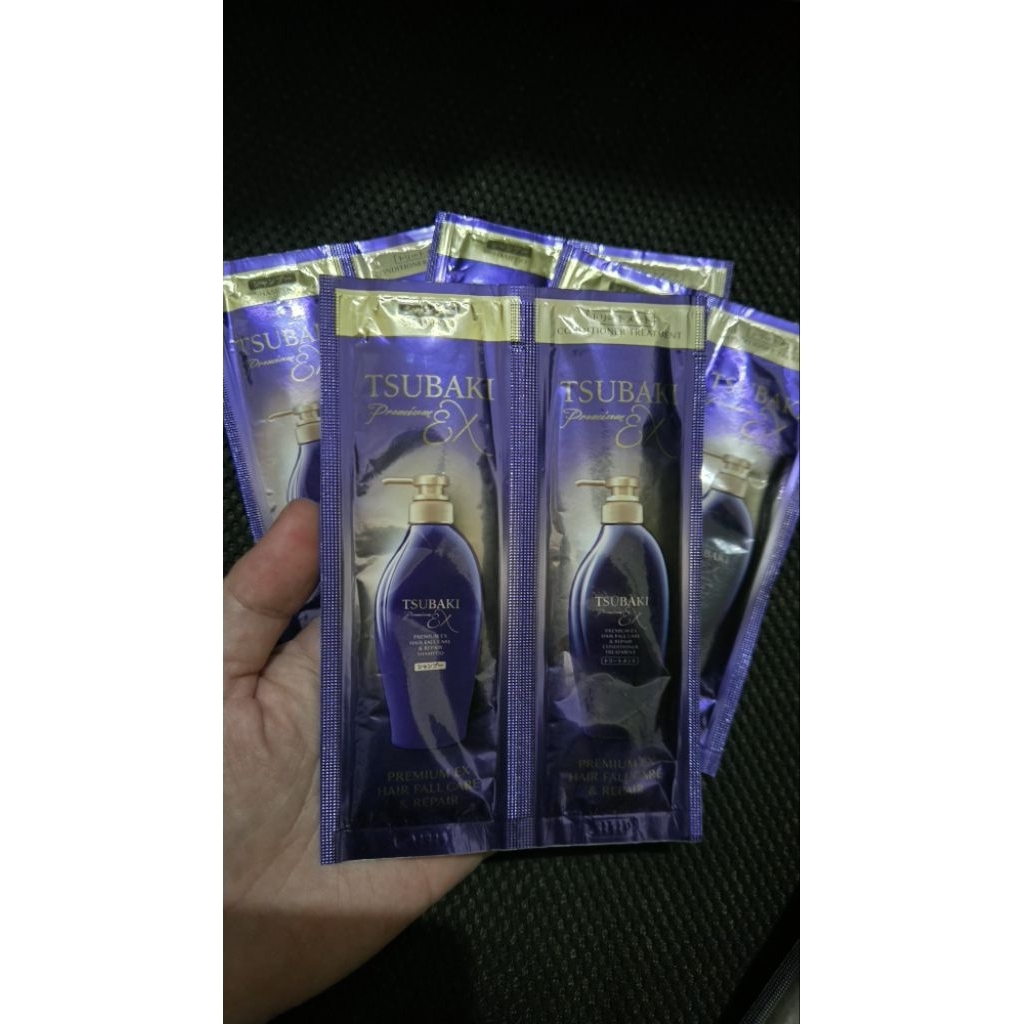 Tsubaki Shampoo & Conditioner Sachet 15ml