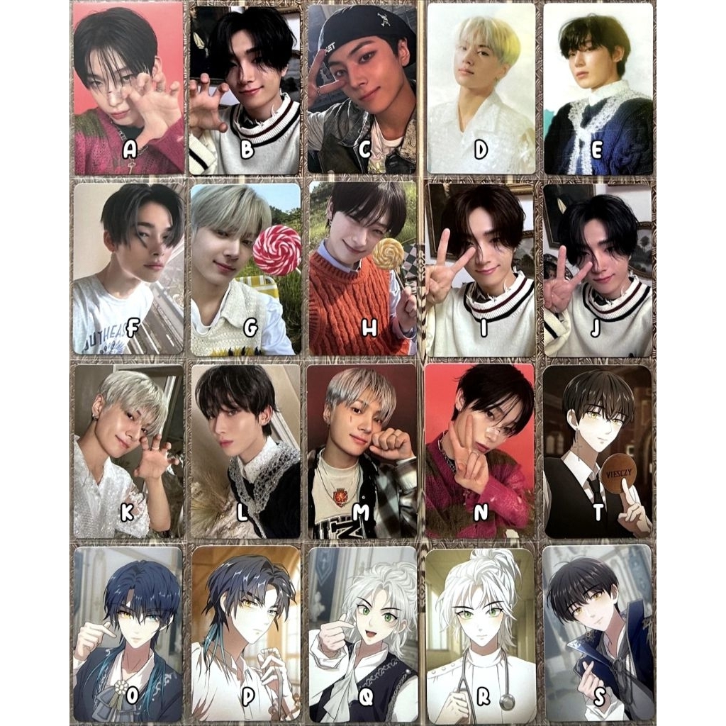 enhypen photocard pc jay sunoo ni-ki darkmoon ld vce yzy r5 romance untold orange blood target kalpa