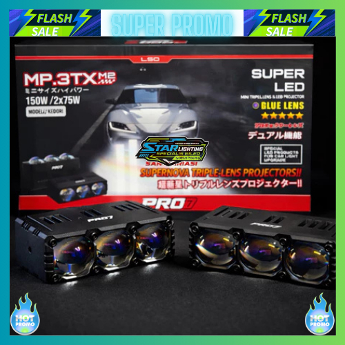 PRO7 MP.3TX M2 MINILASER TRIPLE LENS 150W ORIGINAL PRO7