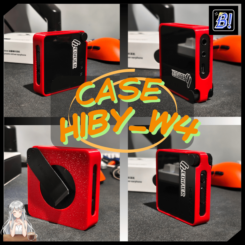Case Casing DAC Bluetooth Dongle HIBY W4 3D Printed