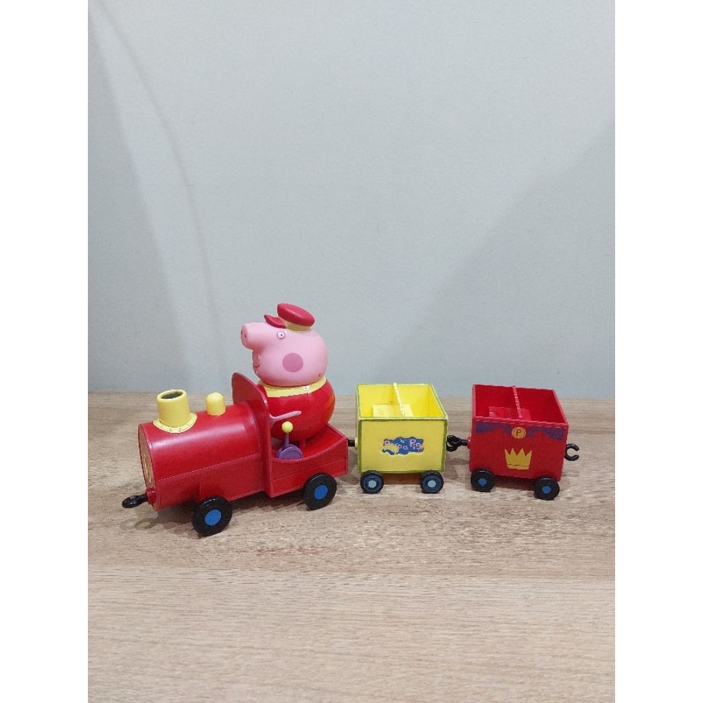 Peppa Pig Grandpa Pig Train Mainan Kereta Kakek Peppa Pig Original ABD Preloved