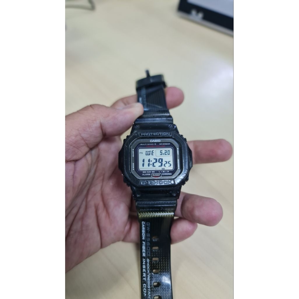 Gshock GWS-5600 carbon fiber
