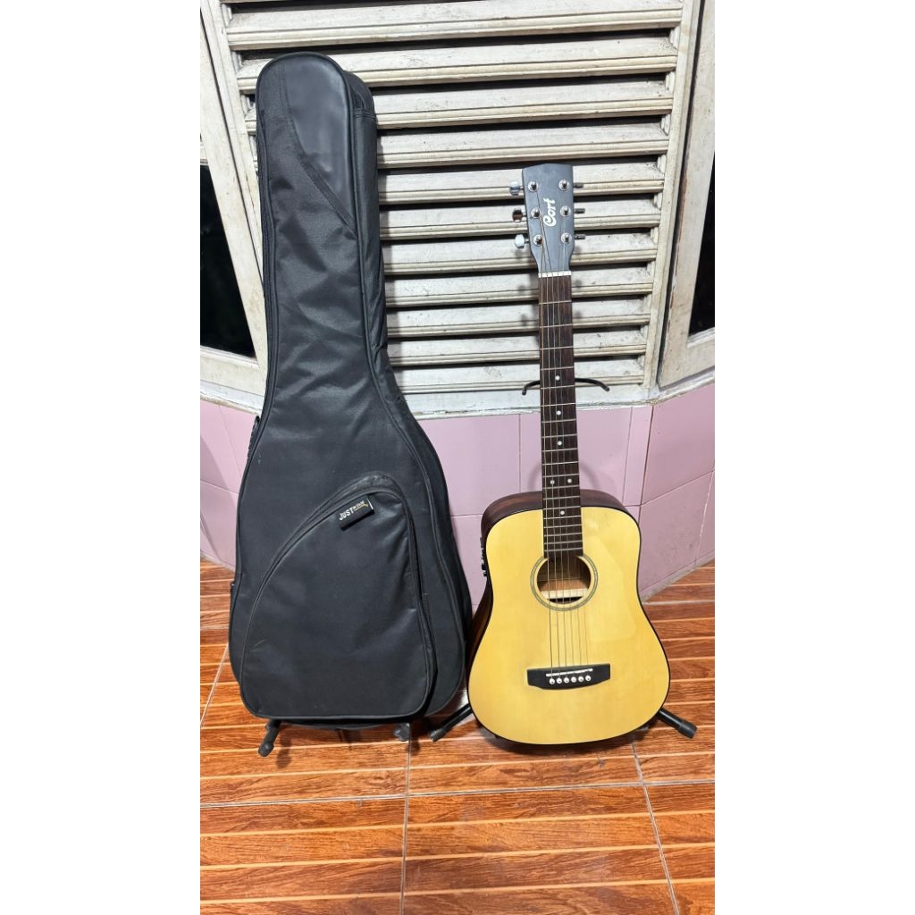 Gitar Cort AD MINI E Op Akustik Elektrik Original