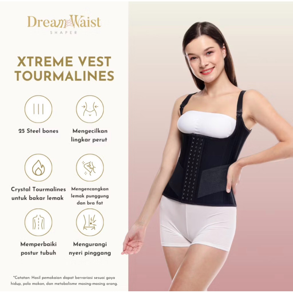 DREAMWAIST XTREME VEST TOURMALINES
