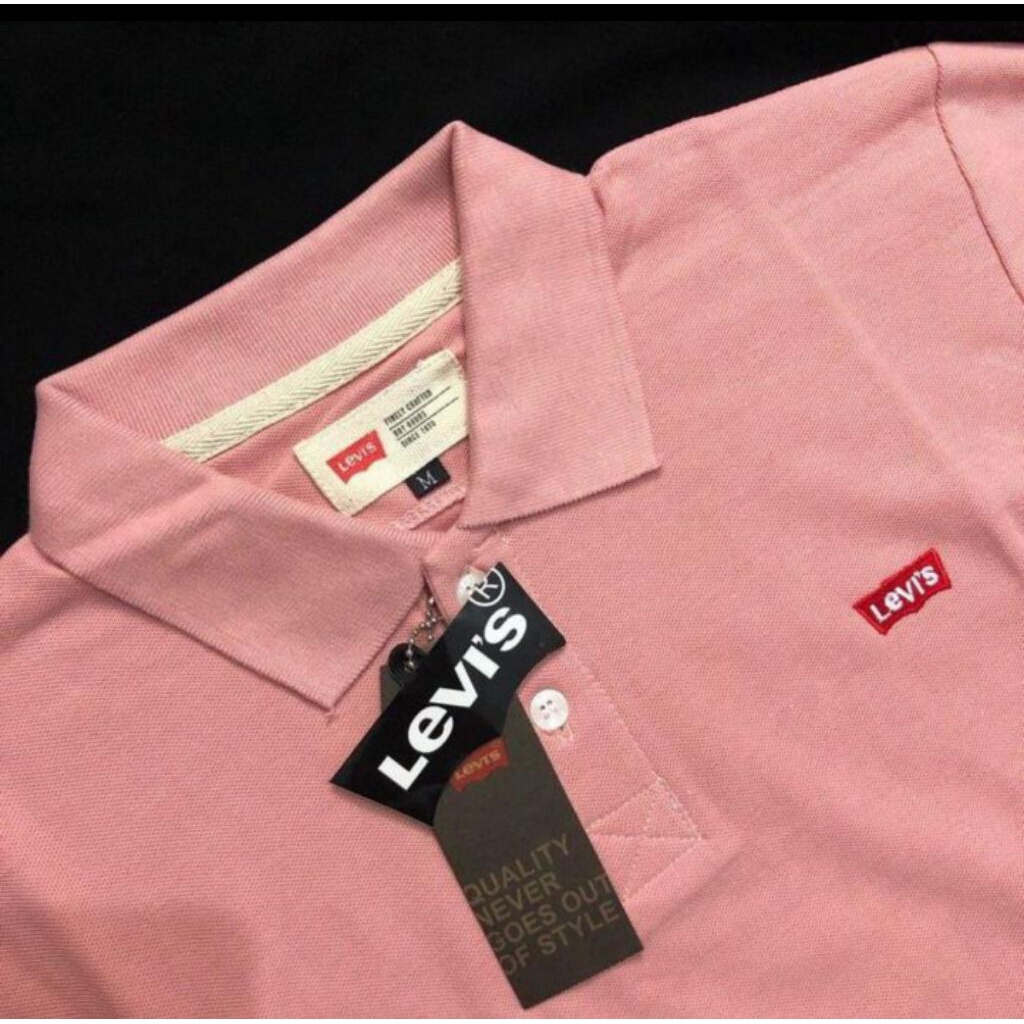 Levi's Polo Kaos Kerah Warna Salem