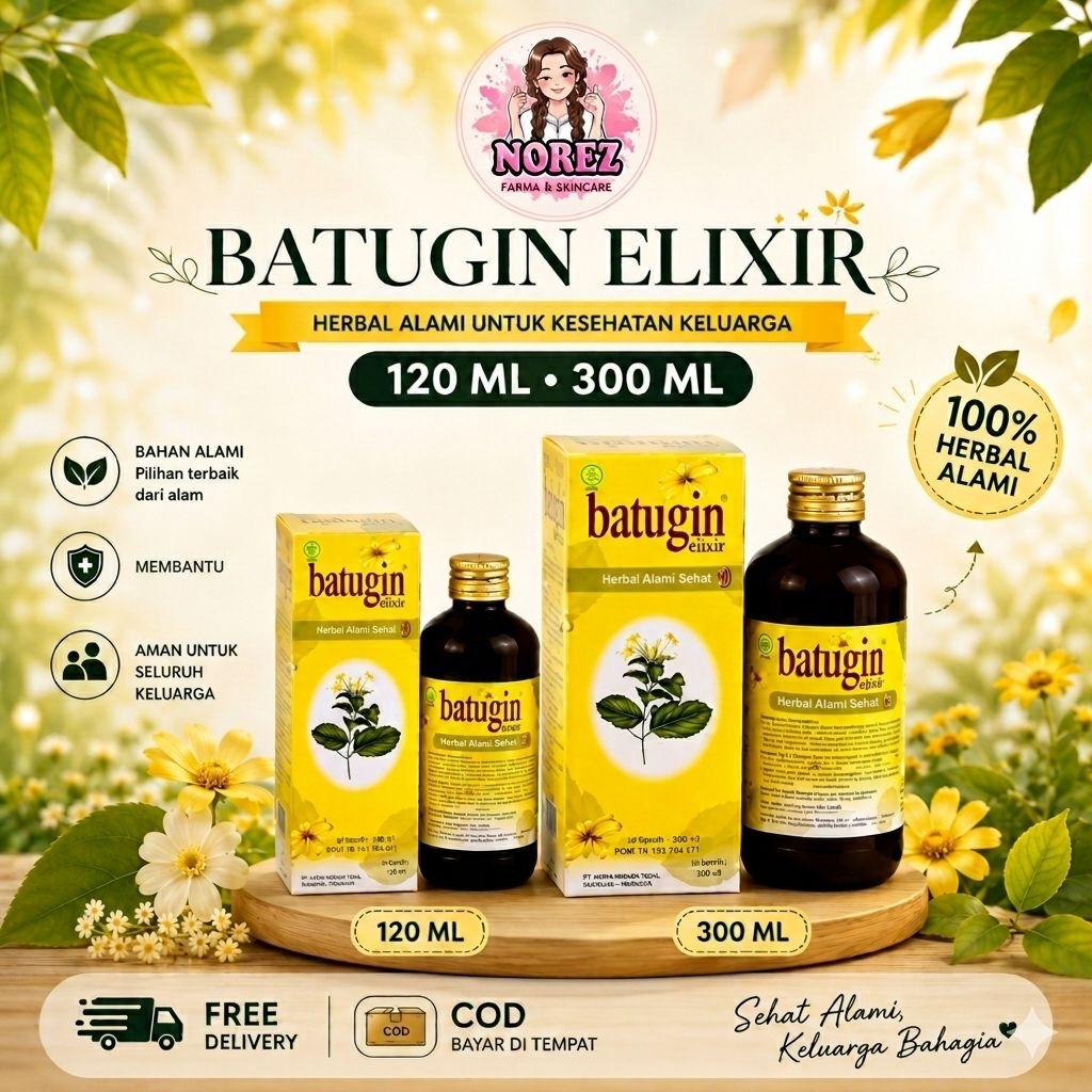 Batugin Elixir - Obat Herbal Peluruh Batu Ginjal