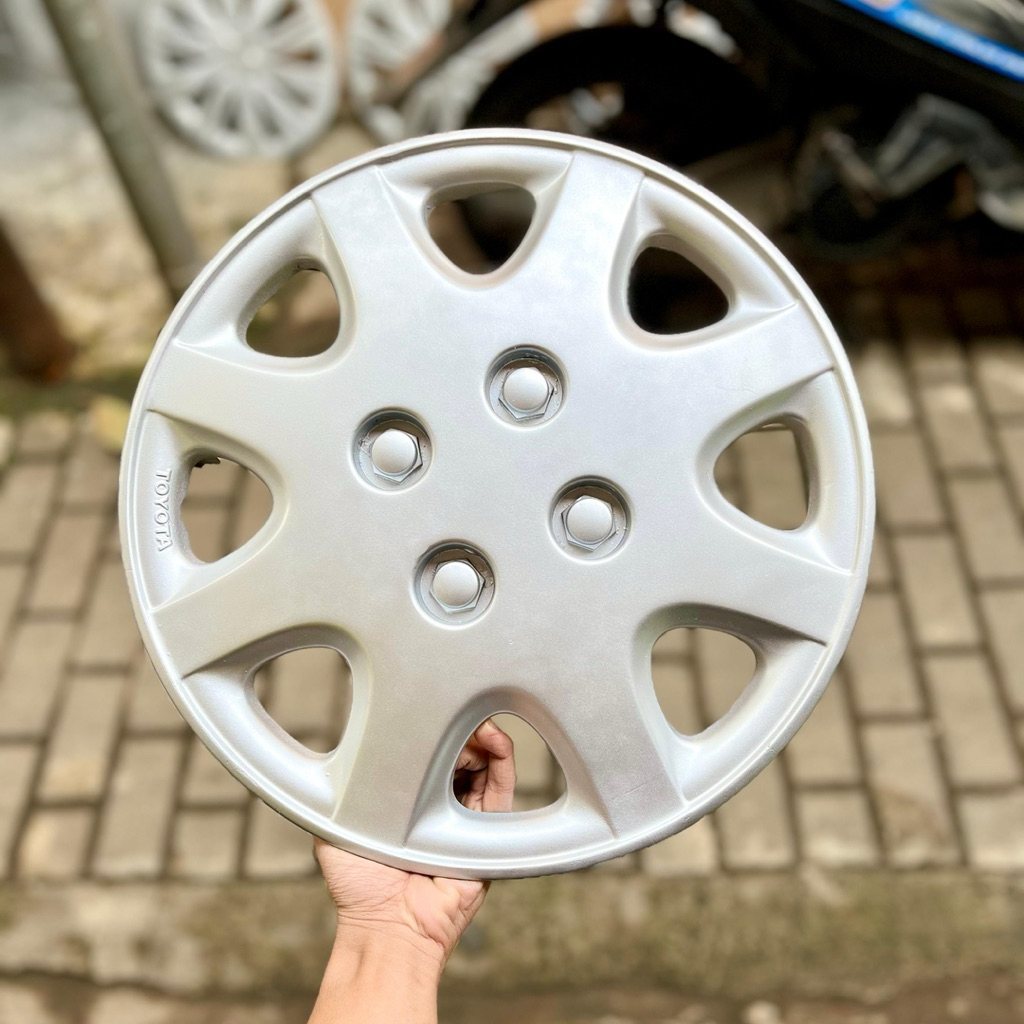 Wheel Dop Weldop Cover Velg Toyota Starlet Ring 13 Original Copotan
