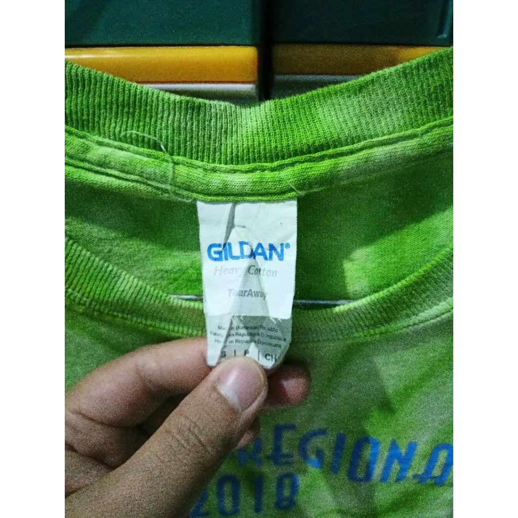 T-shirt Gildan summer regional tie dye heavy cotton