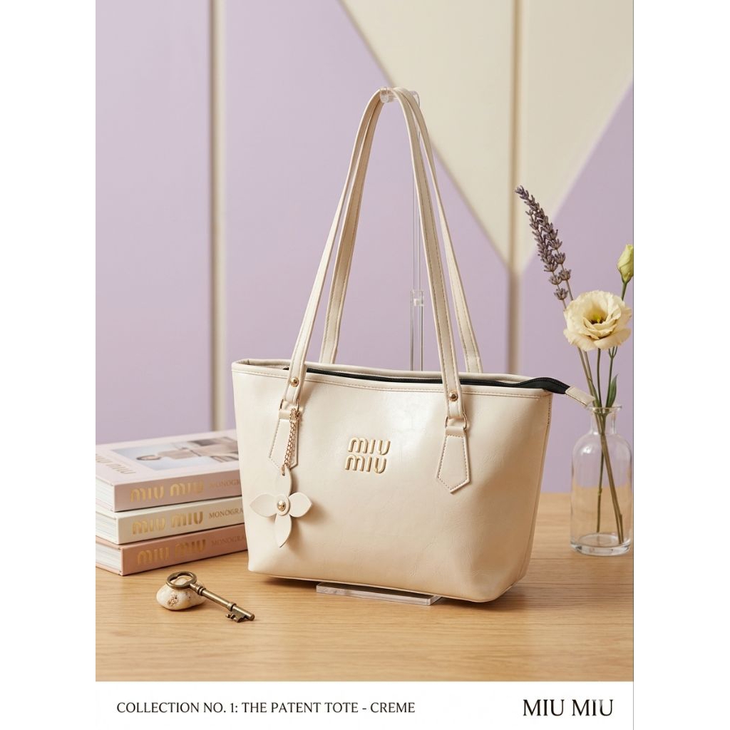 Tote bag miu miu Tas wanita cantik
