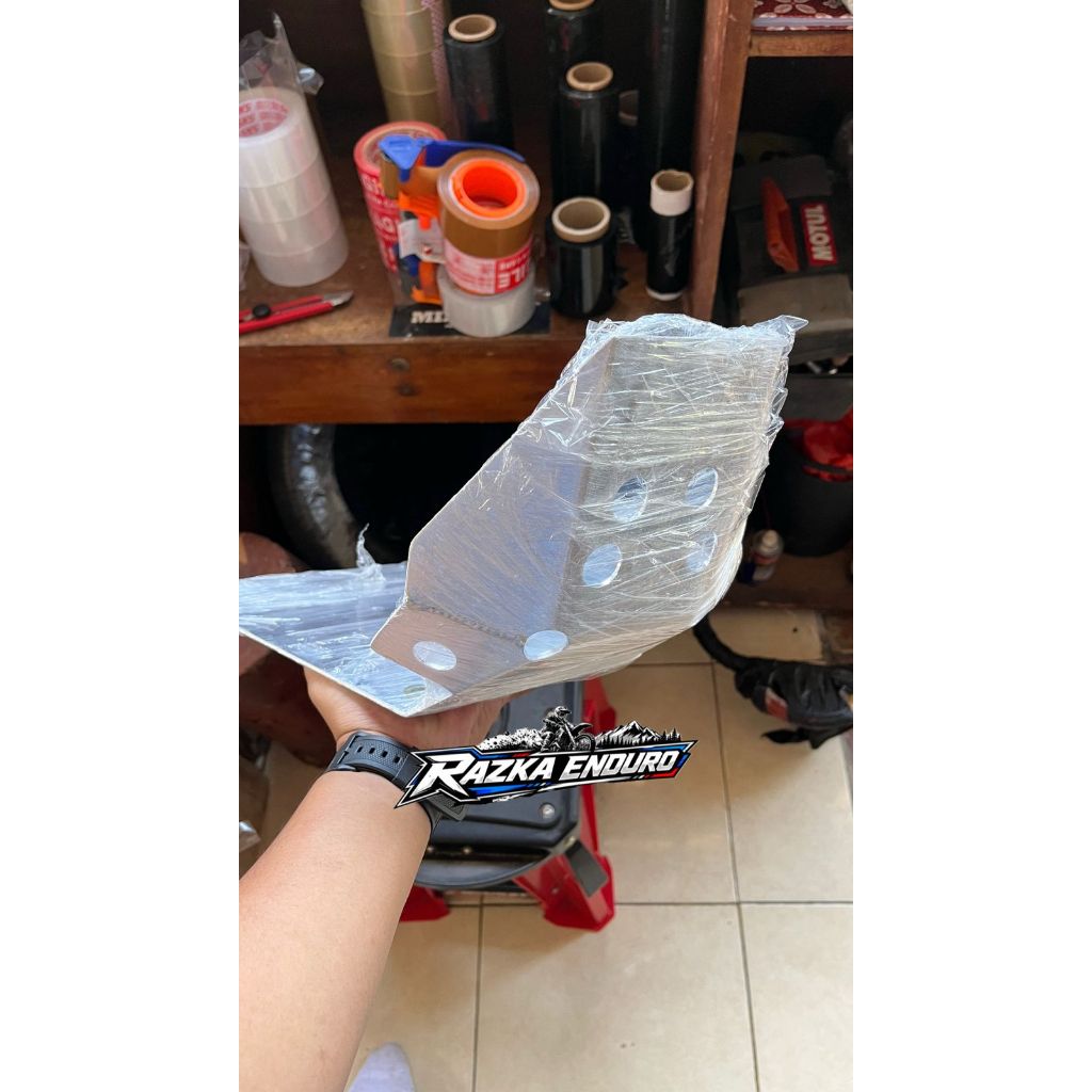 ENGINE GUARD ALUMUNIUM KLX 140 KLX 150 ENDURO TRABAS