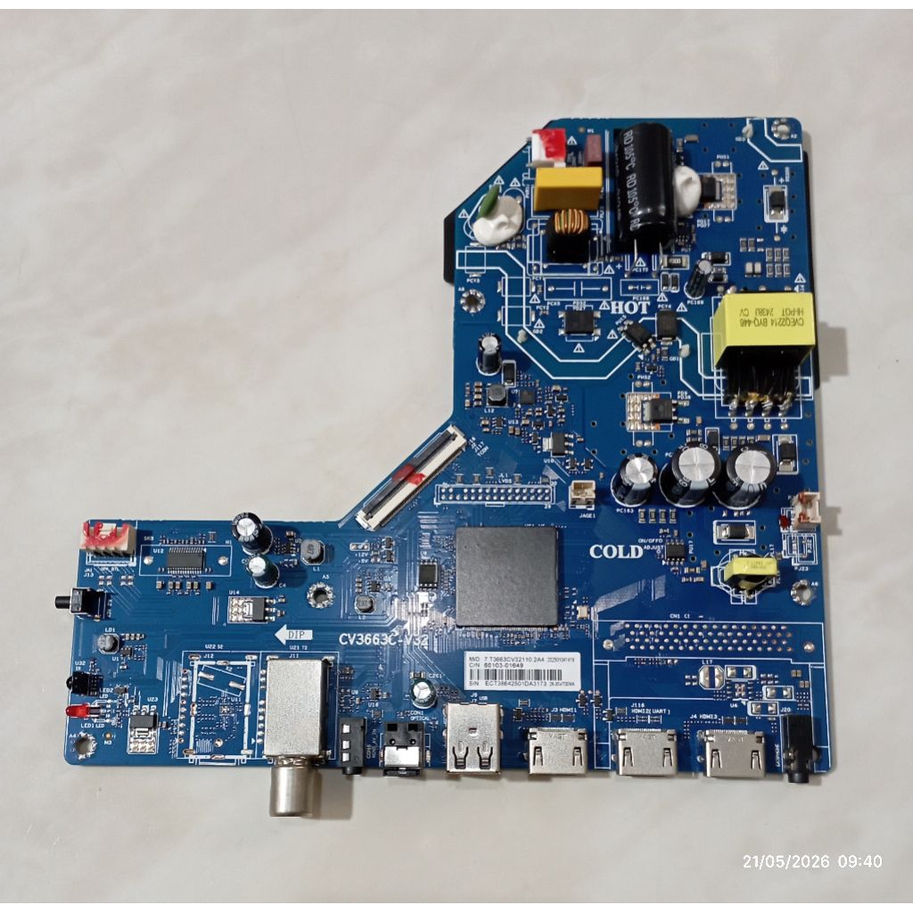 MB MOBO MAINBOARD MODUL MESIN TV ADVANCE AVD-3202T