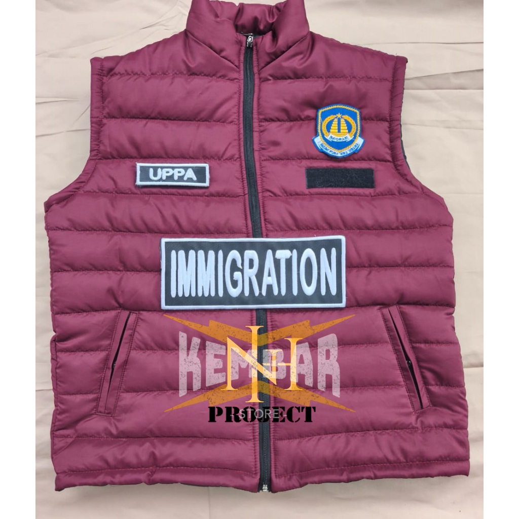 ROMPI IMMIGRATION - PEMASYARAKATAN ROMPI VEST GELEMBUNG CUSTOM