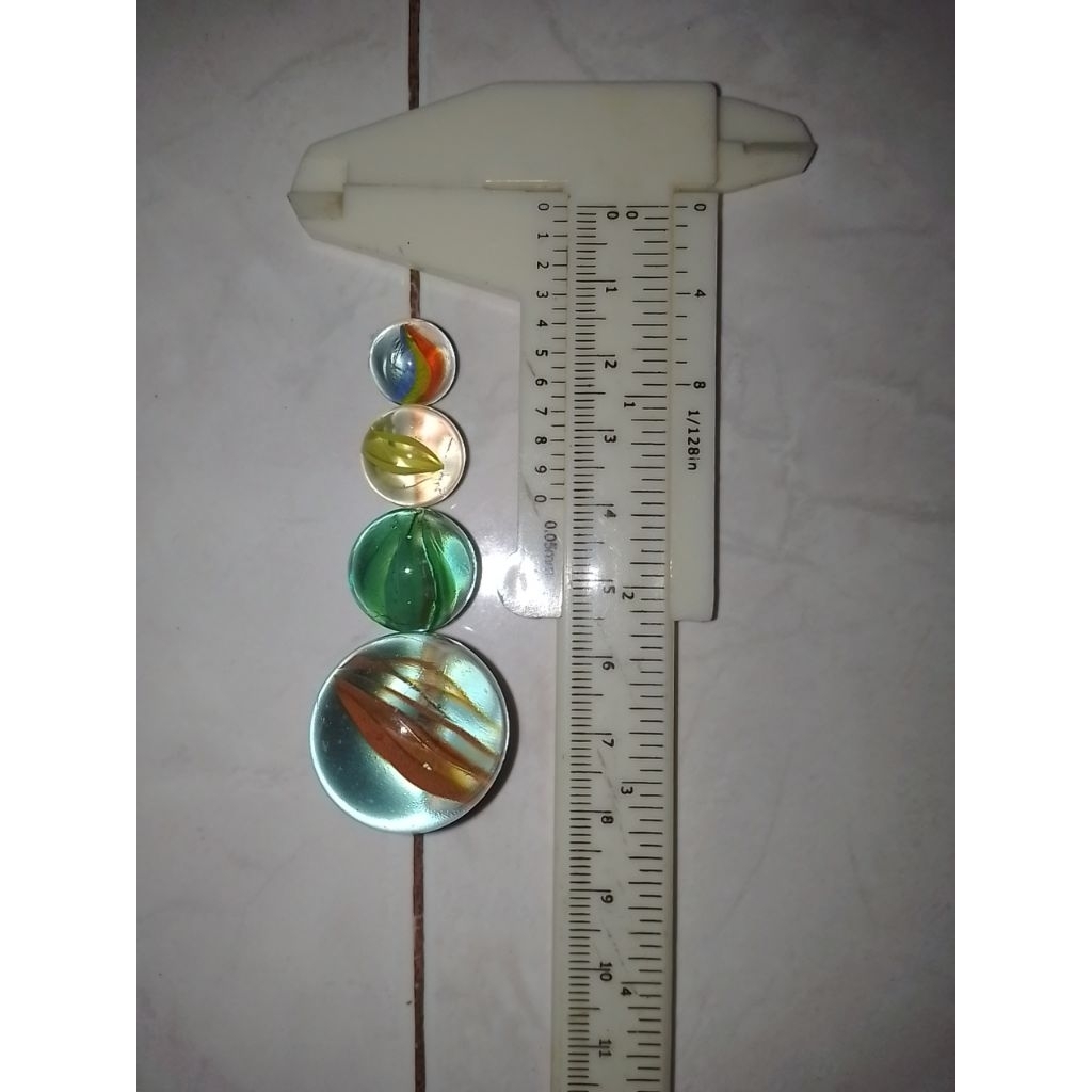 classic marbles, kelereng guli gundu leker kembang / classic, mini - standard - jumbo