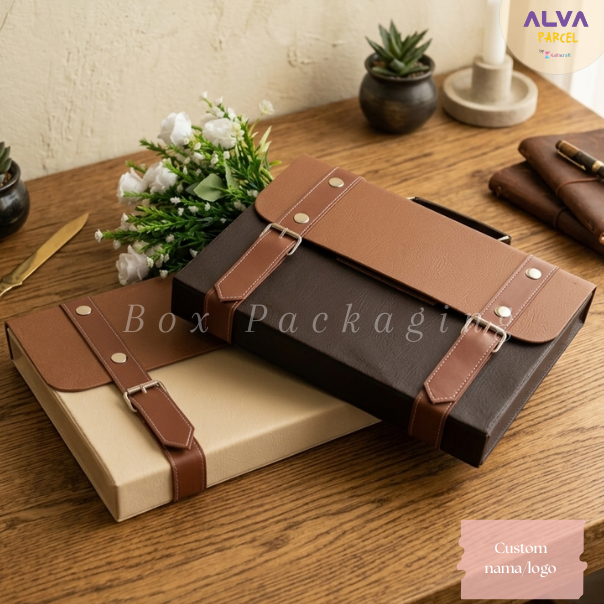 TERLARIS Tas Album Foto Wedding Bahan Kulit Imitasi | Box Album Foto Mewah | Box Album Foto Custome