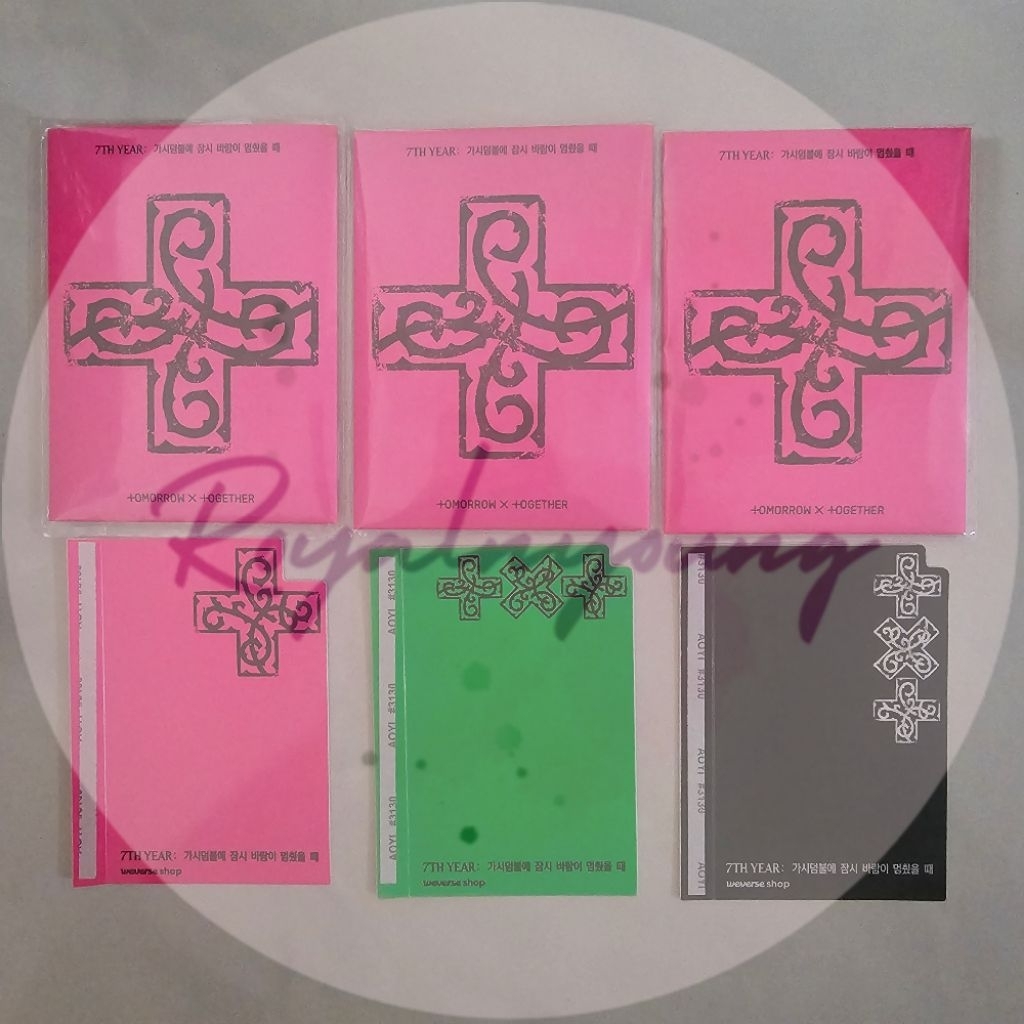 Album TXT TOMORROW X TOGETHER - 7TH YEAR : A Moment of Stillness in the Thorns (Weverse Albums PPULB