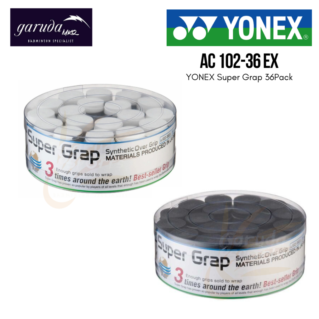 Grip Yonex Karet AC 102-36EX / Grip Karet Yonex AC102-36 EX / Grip YONEX AC 102 - 36 EX