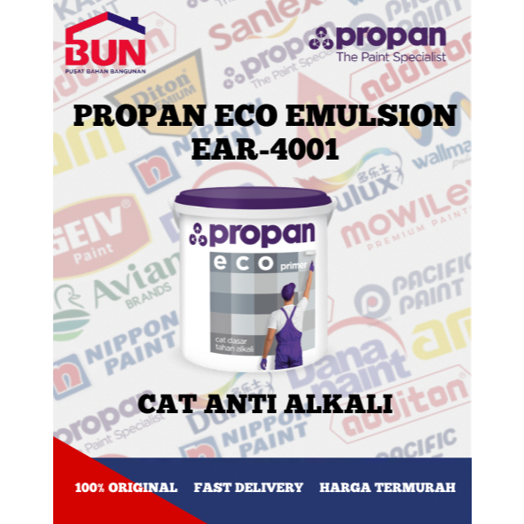 CAT ANTI ALKALI PROPAN WATER BASED EAR 4001 21 LITER / PROPAN CAT TEMBOK ALKALI  PAILAN