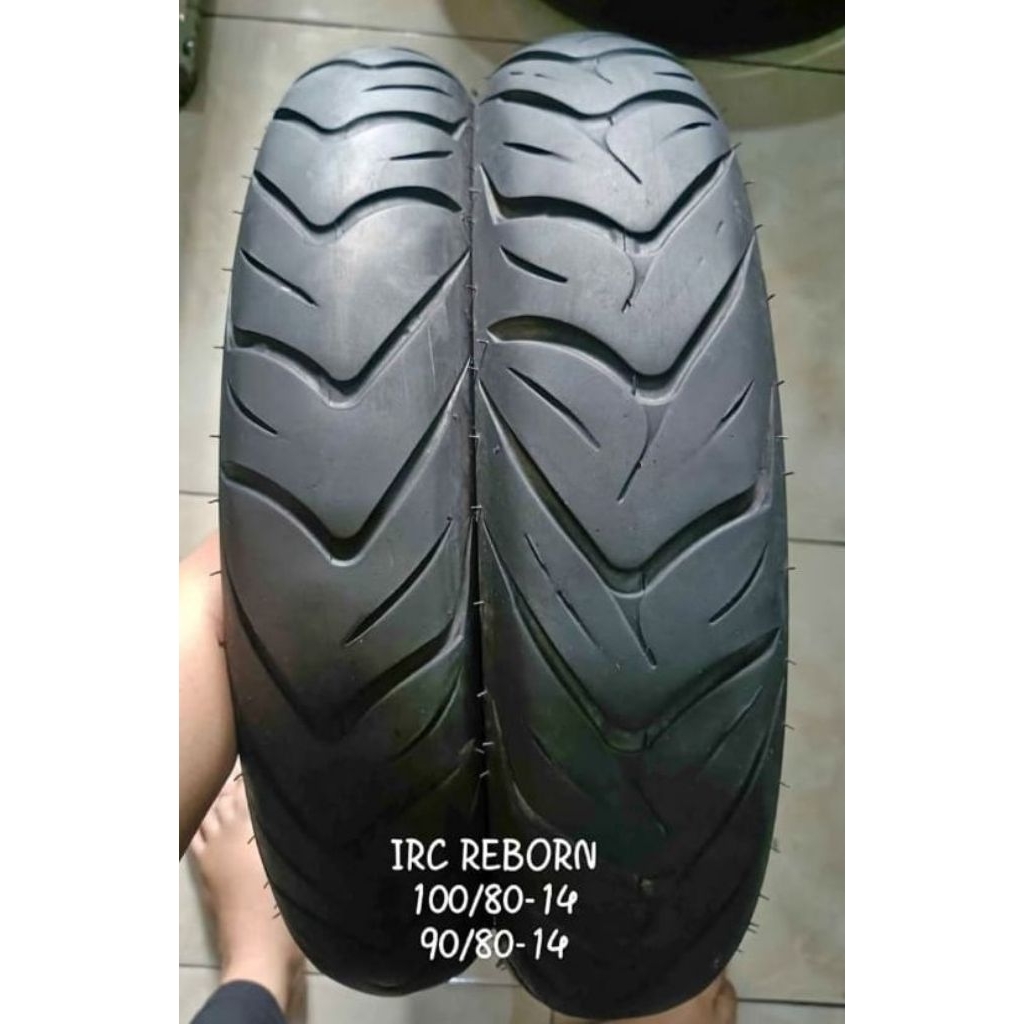 sepasang ban second matil vario ukuran 100/80-14+90/80-14