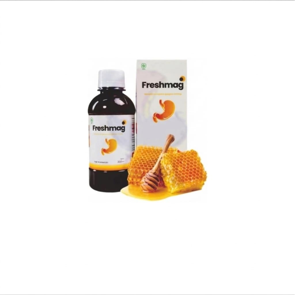 FRESHMAG MADU HERBAL ALAMI 200ML - ATASI MASALAH LAMBUNG MAAG DAN GERD PRLA