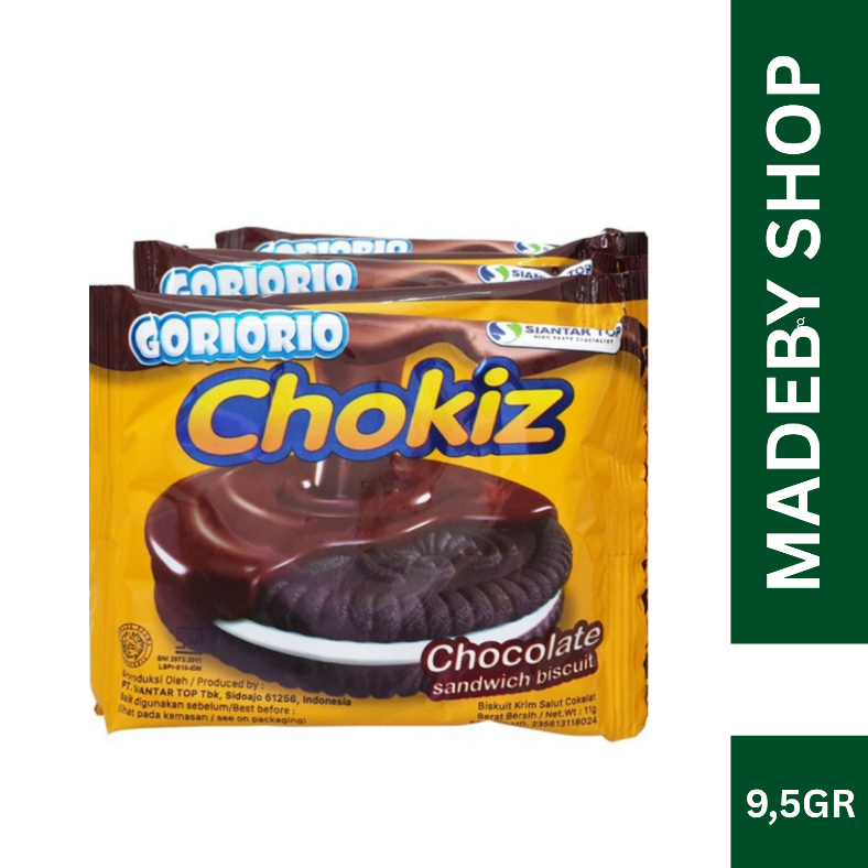 Goriorio Chokiz Renteng 10 Pcs 9,5 Gram