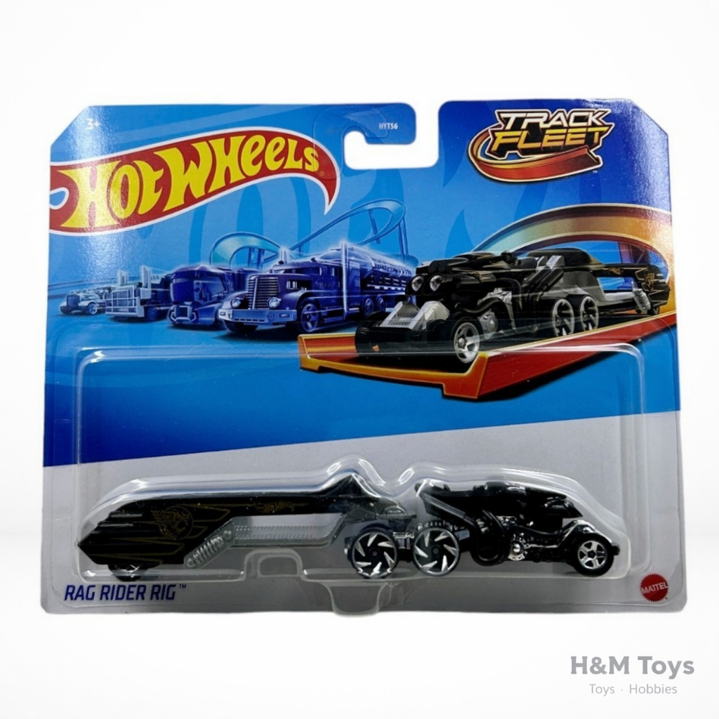 Hot Wheels Track Fleet Rag Rider Rig - Hot Wheels Truck Transport Track Fleet