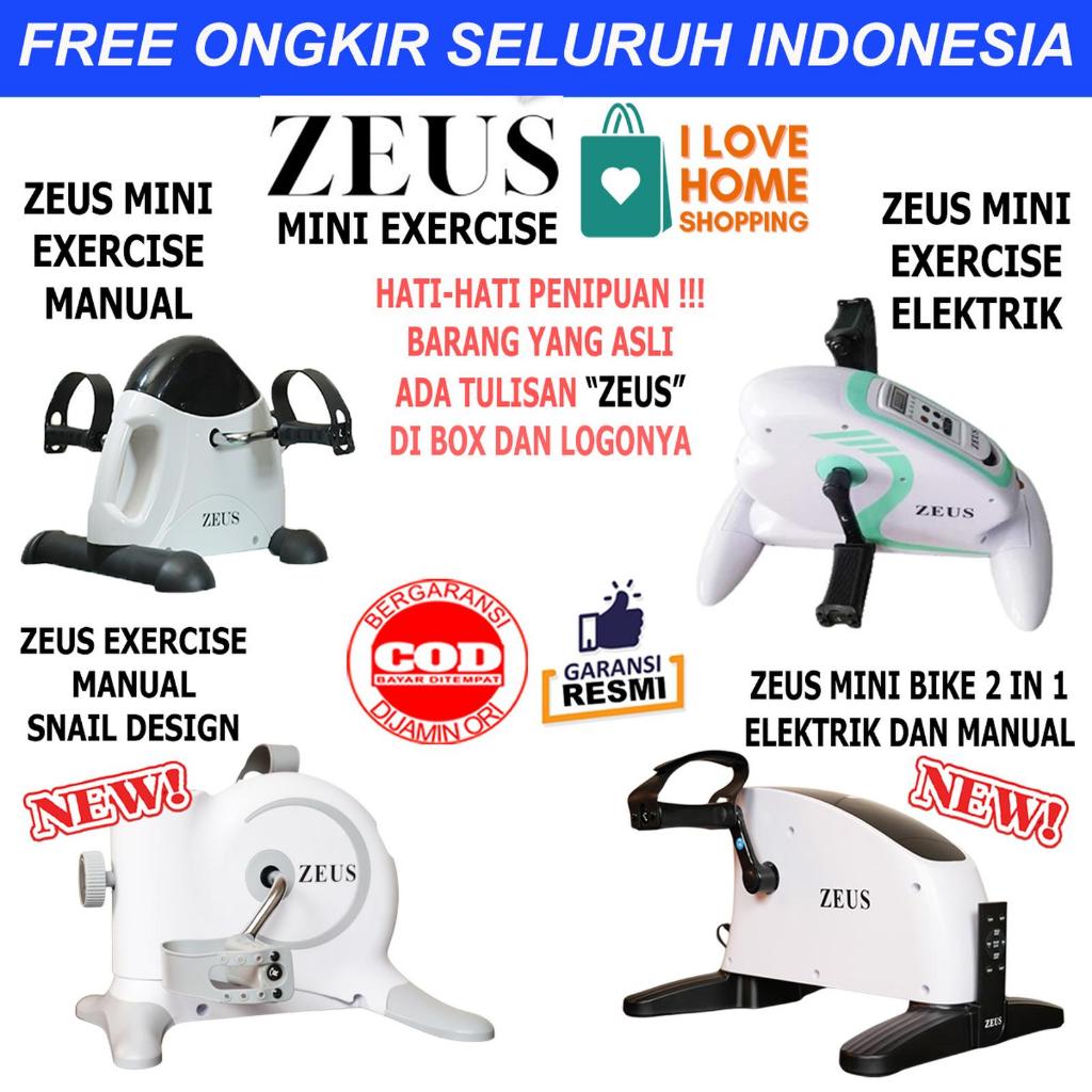 Zeus Mini Exercise Bike Sepeda Terapi Statis Zeus Static Sport Therapy Kesehatan