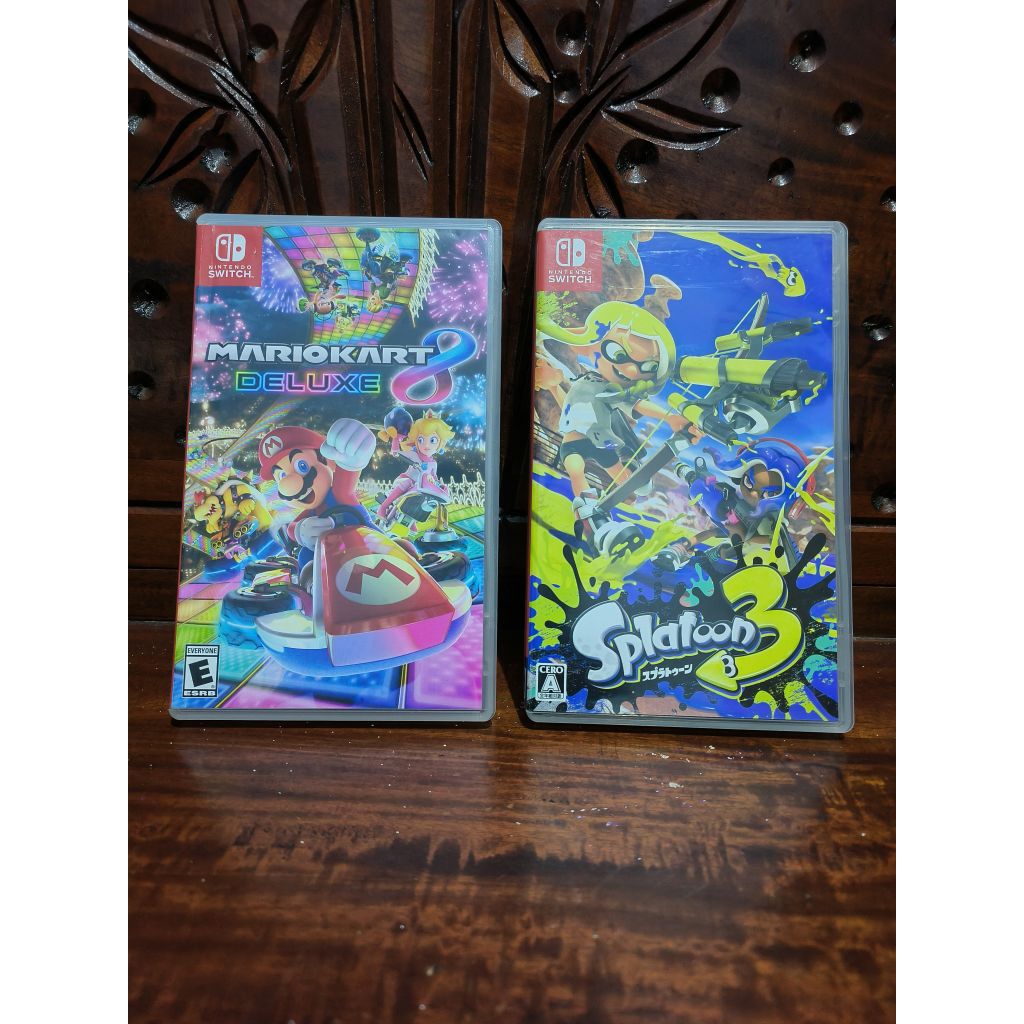 Mario kart world dan splatoon