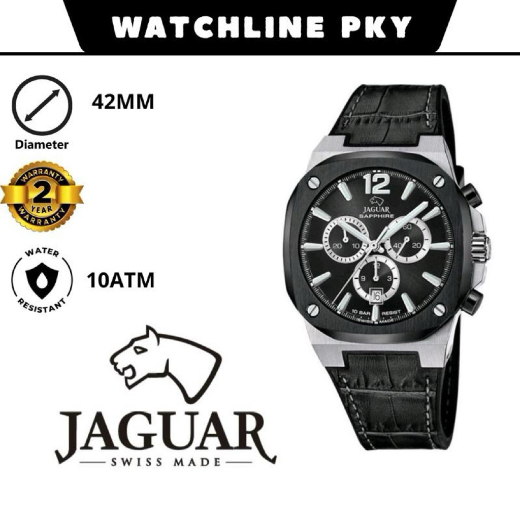 JAM TANGAN  PRIA BRAND JAGUAR  ORI