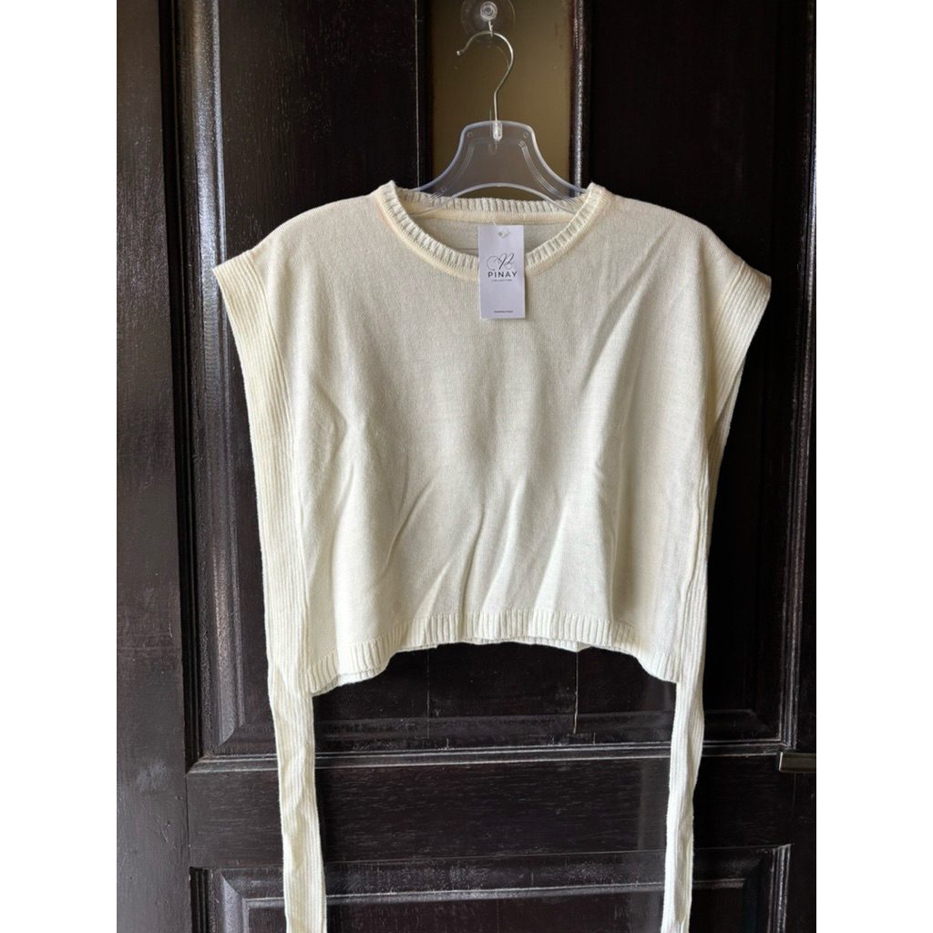 NEW Vest Broken White/ Outer broken white - Pinay collection
