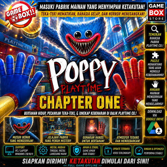 POPPY PLAYTIME CHAPTER ONE - PC LAPTOP GAMES
