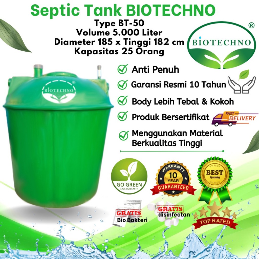 Septic Tank Bio, SepticTank BioTech, Septic Tank BioFil, Septic Tank Bio, Septic Tank BioTechno 5m3/