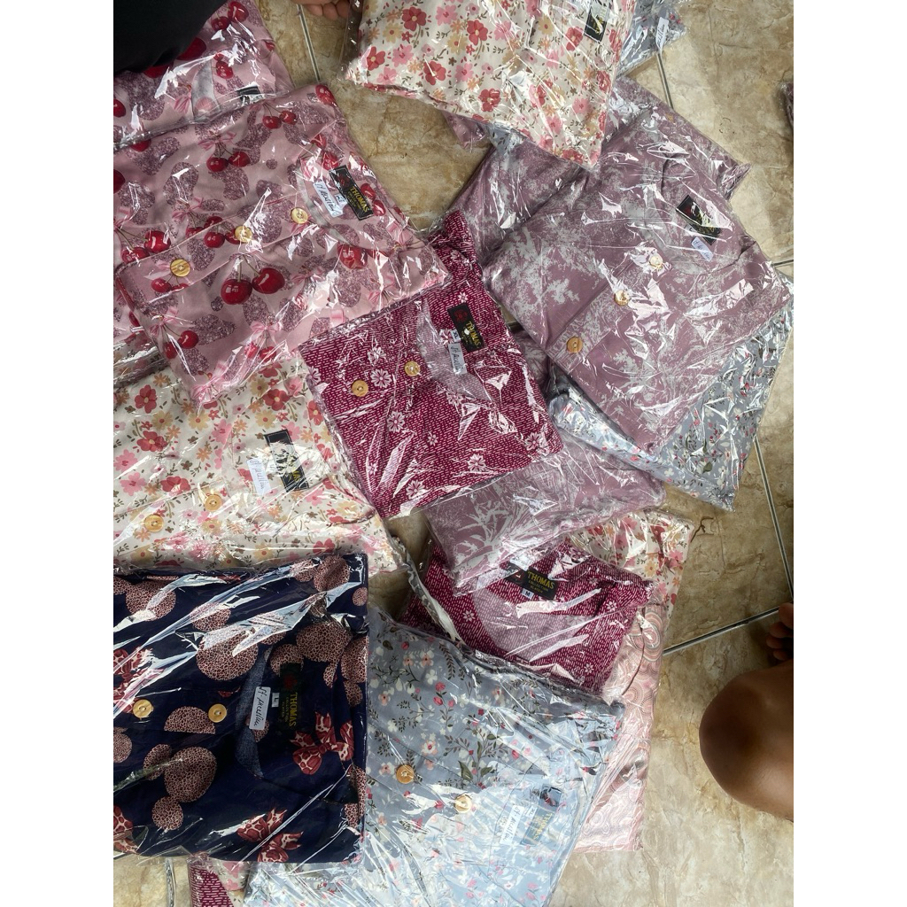 Set Muslim (Tunik+Celana) Rayon SRITEX size L