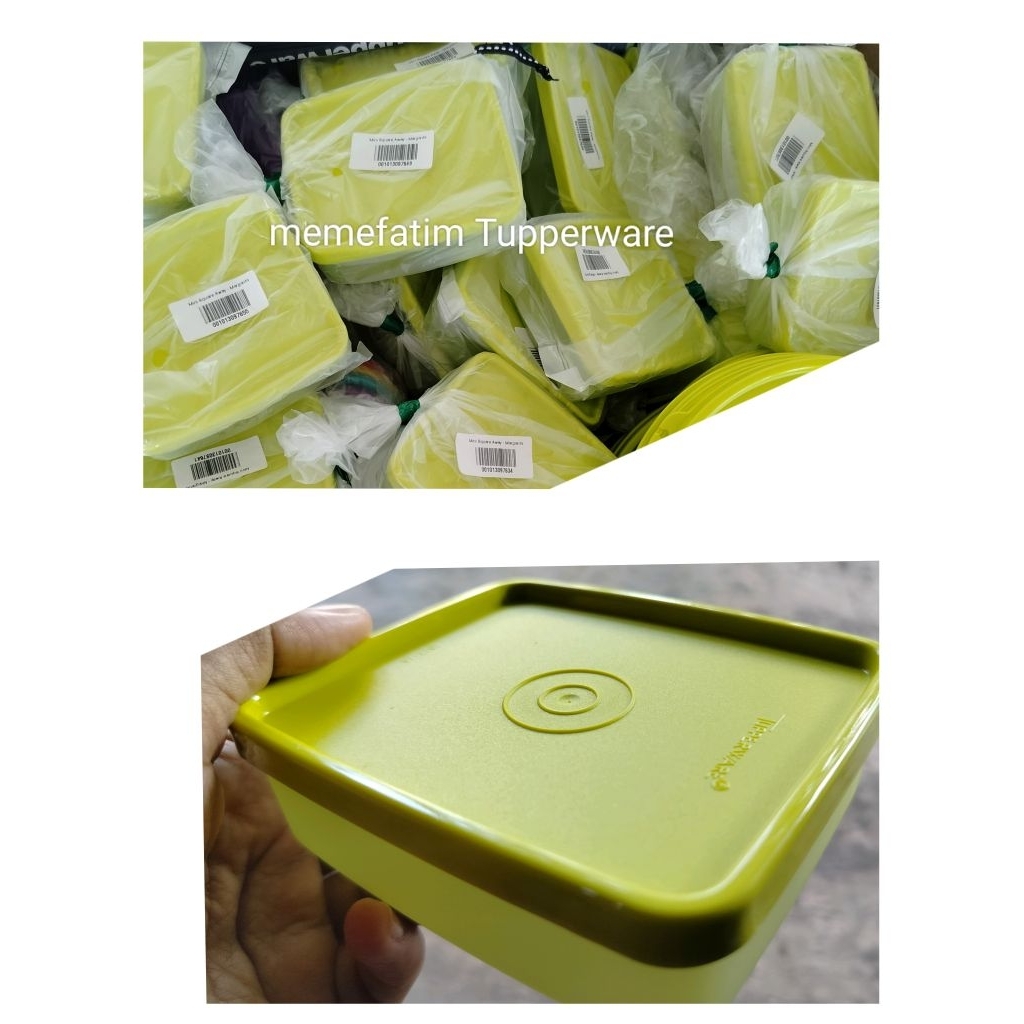 mini square away set 4pc 150ml Tupperware