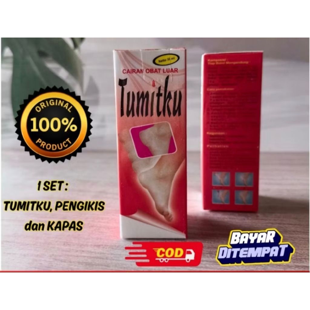 TUMITKU BPOM mengatasi kaki kapalan dan pecah pecah