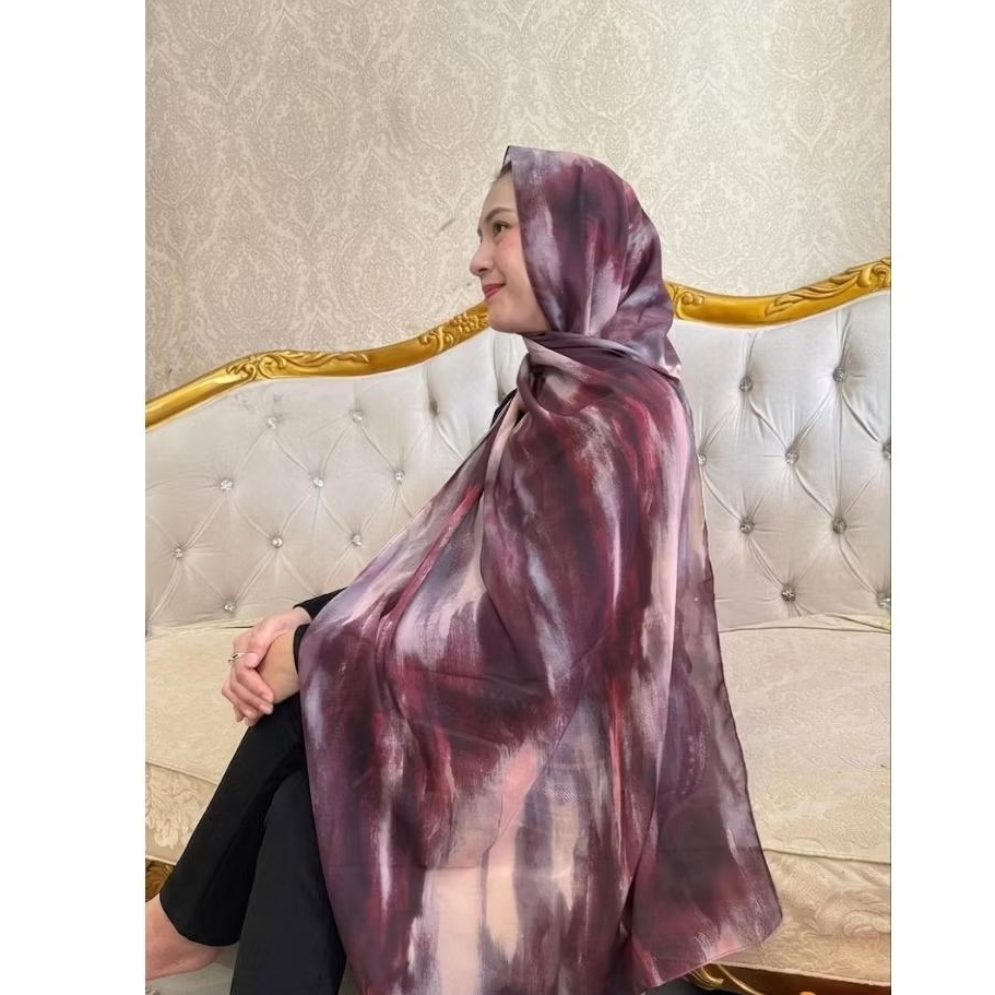 pasmina gradasi chiffon premium by GallerySheina
