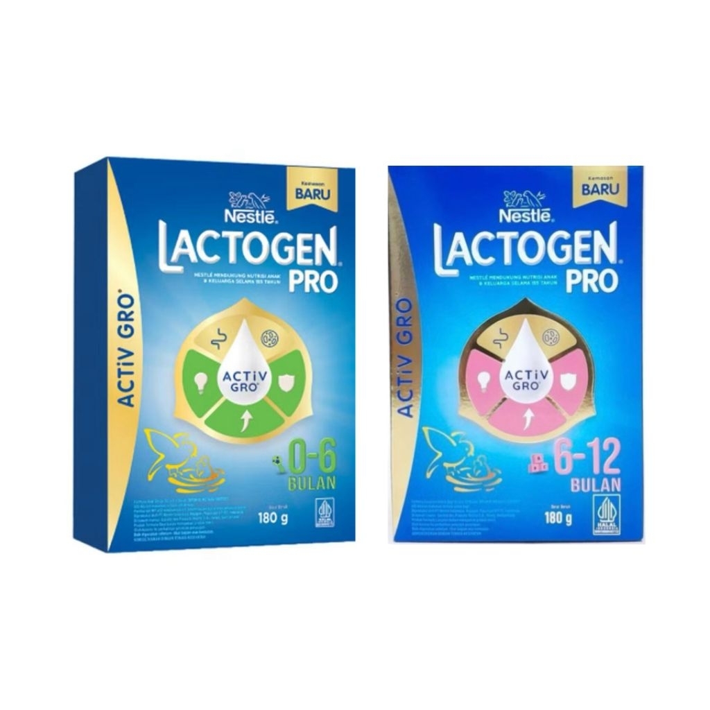 Lactogen 1 ( 0-6 bulan ) 180gr / Lactogen 2 ( 6-12 bulan ) 180gr