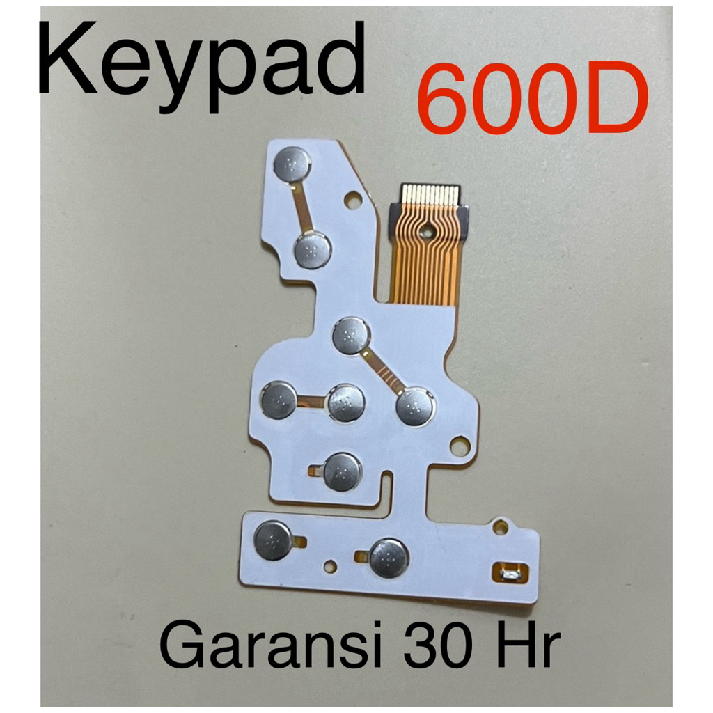 Tombol keypad Kamera Canon 600D /Rebel T5 KisX5 Original baru