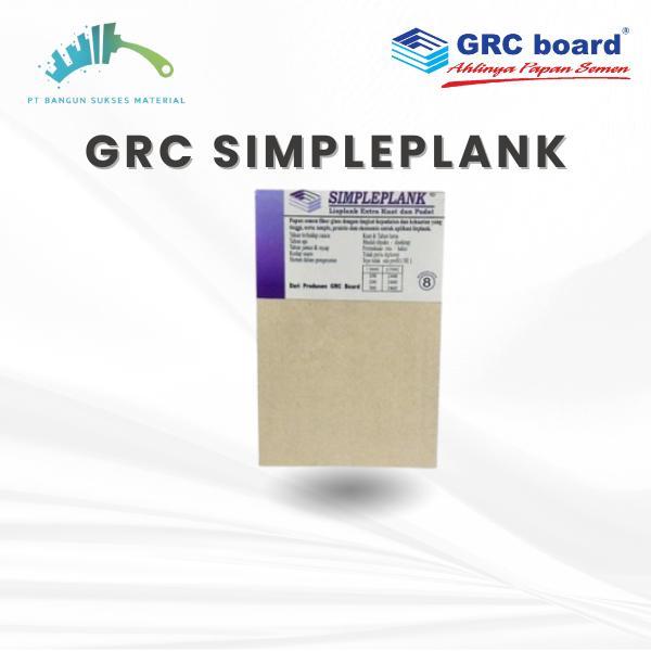 GRC SIMPLEPLANK 2.44M & 3M – Lisplank, Pagar & Dekorasi Dinding Motif Kayu Minimalis Original 8mm
