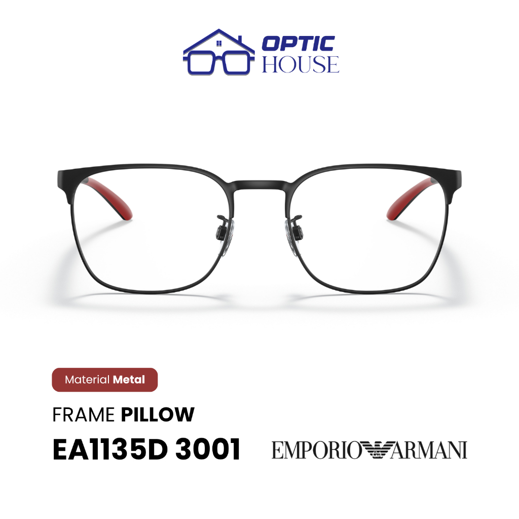Emporio Armani EA1135D Eyeglasses 3001 Matte Black